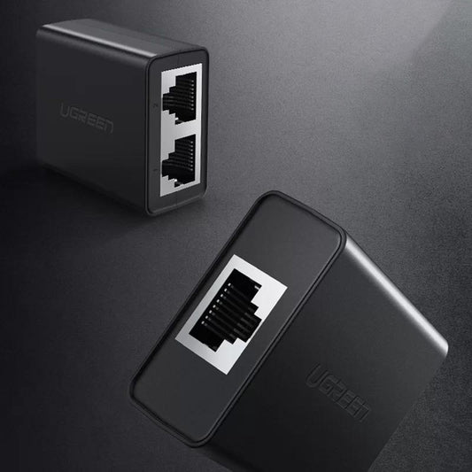 UGREEN CM210 Network Adapter, RJ45 - 2 x RJ45, Black