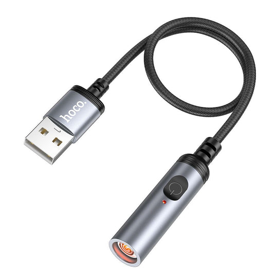 Car Lighter HOCO UA30, USB-A, 30cm