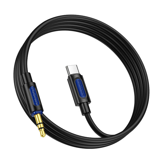USB-C - 3.5mm Audio Cable BL20, 1m, Black