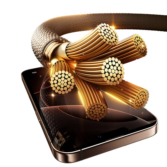 USB-C Data and Charging Cable - USB-C Baseus Vipow Display, 100W, 2m, Gray P10381802851-01