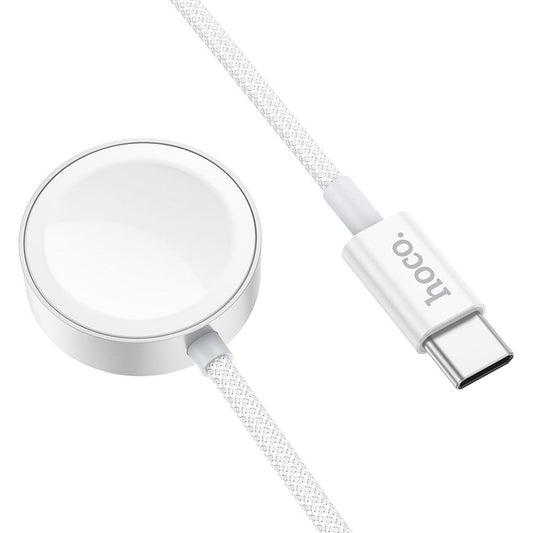 HOCO CW59 Charging Cable for Apple Watch / Samsung Galaxy Watch Series, White