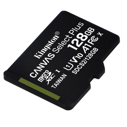 Kingston Canvas Select Plus, 128Gb, Class 10 / UHS-1 U1 SDCS2/128GBSP microSDXC Memory Card