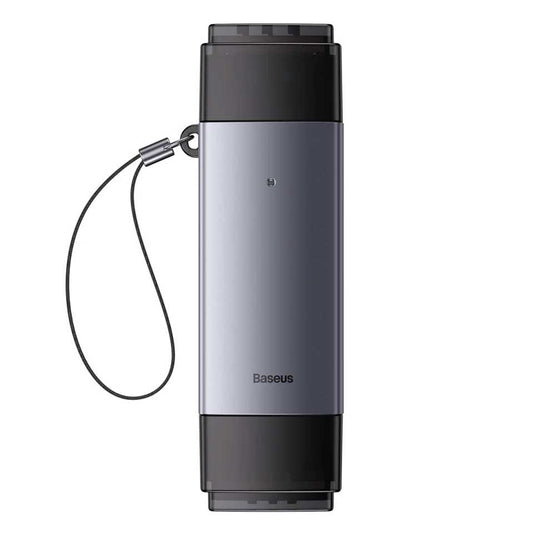 Card Reader USB / USB-C Baseus Lite, SD - microSD, Grey WKQX060113