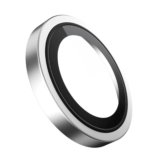 Blueo Metal Frame Rear Camera Protection Film for Apple iPhone 17 Air, Tempered Glass, Silver