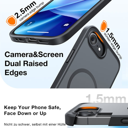 MagSafe Case for Apple iPhone 17 Air, Torras, Guardian, Transparent