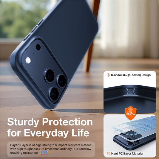 MagSafe Case for Apple iPhone 17 Pro Max, Torras, SlimFit, Blue