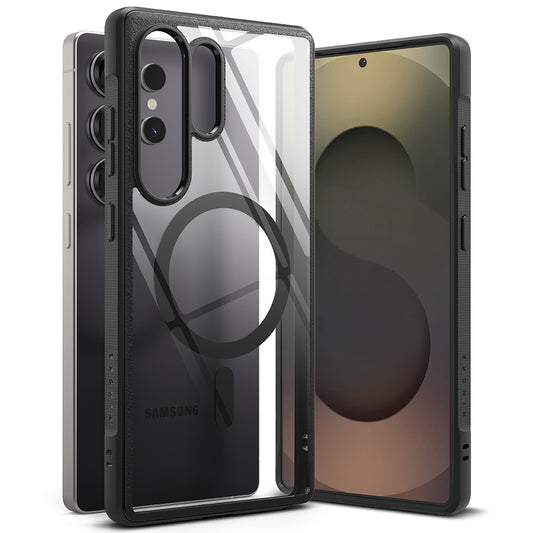 MagSafe Case for Samsung Galaxy S25 Ultra S938, Ringke, Fusion Bold, Black