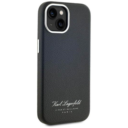 Case for Apple iPhone 15, Karl Lagerfeld, RSG, Black