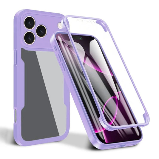 Case for Apple iPhone 17 Pro Max, Techsuit, ColorVerse 360, Purple