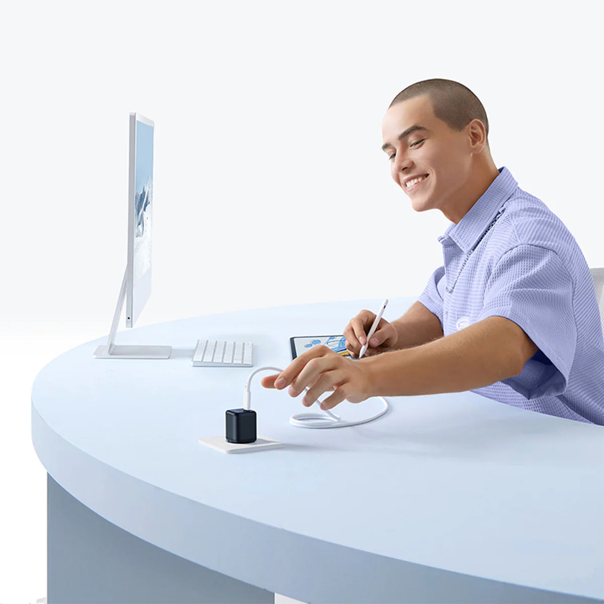 Baseus PicoGo Network Charger, 45W, 3A, 1 x USB-C, Black P10176800123-00