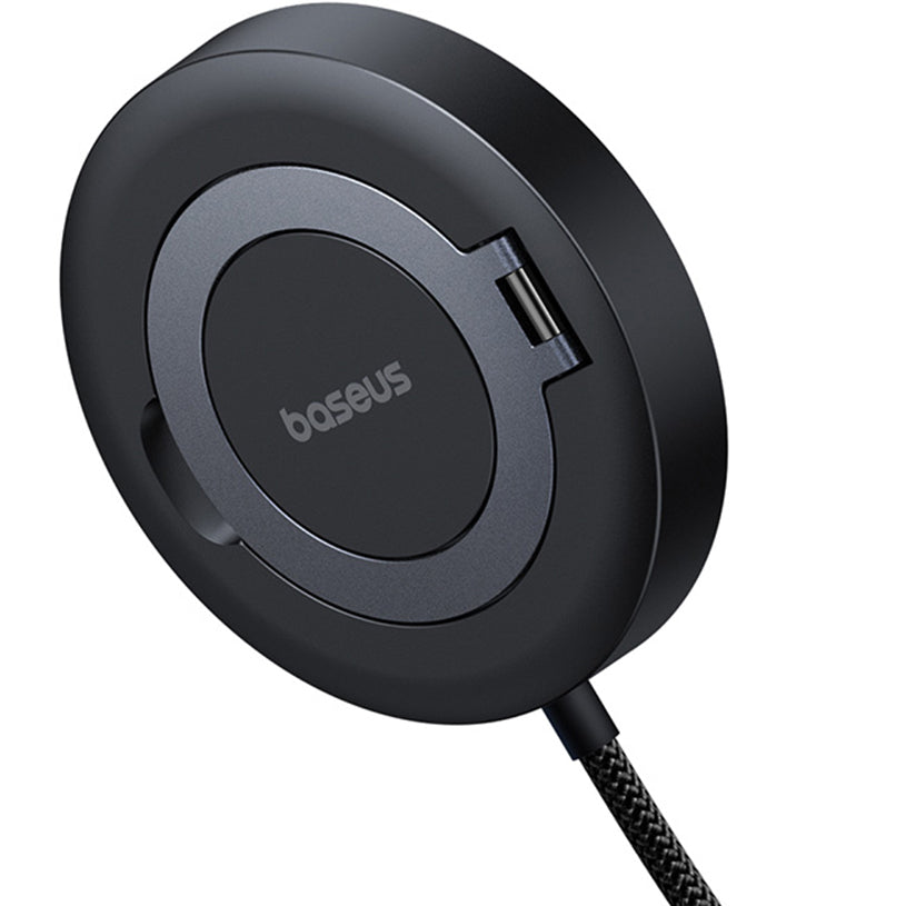 Baseus Simple Mini4 Wireless Network Charger, 15W, 1.67A, Black P10273300121-01