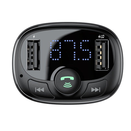 Bluetooth FM Modulator Baseus S-09A, 2 x USB-A - 1 x microSD