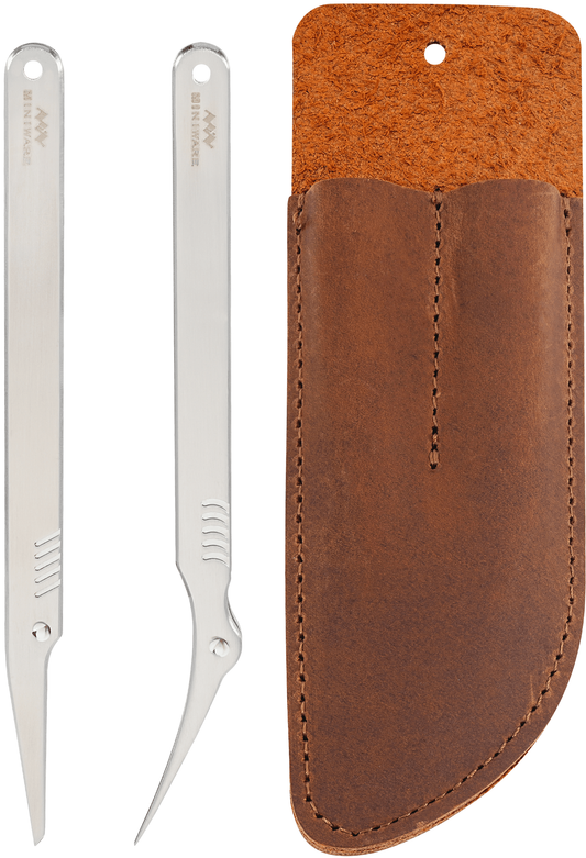 Miniware Professional Tweezers, 2in1