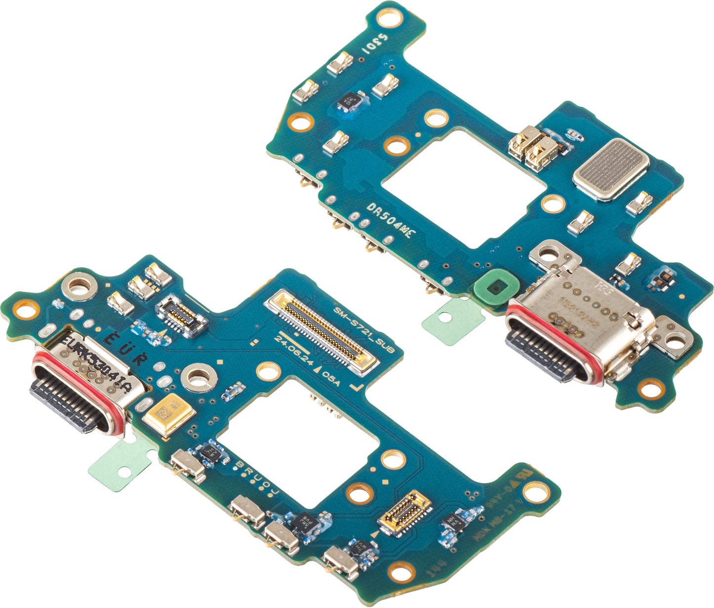 Charging Connector Board - Microphone Samsung Galaxy S24 FE S721, Service Pack GH96-17724A