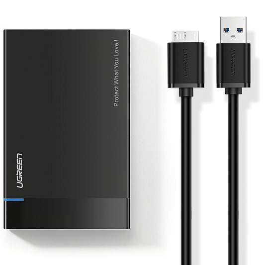 UGREEN US221 Rack for HDD / SSD SATA 2.5inch, USB 3.2, Black