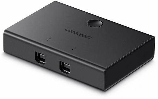 UGREEN USB Switch US158, 2 x USB-B, Black