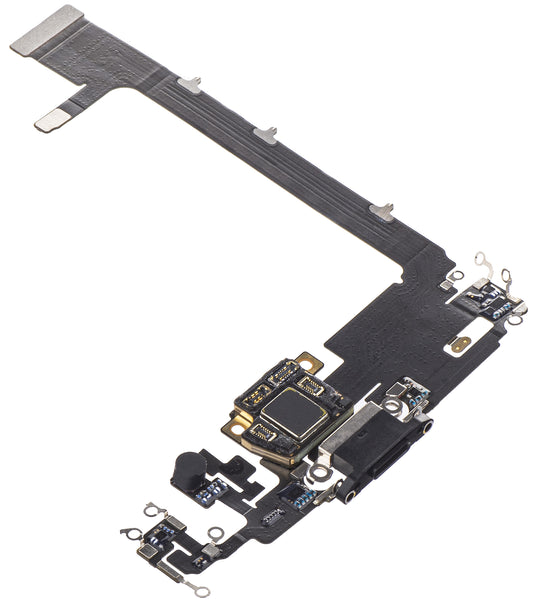 Headband with Charging Connector - Apple iPhone 11 Pro Max Microphone, Black