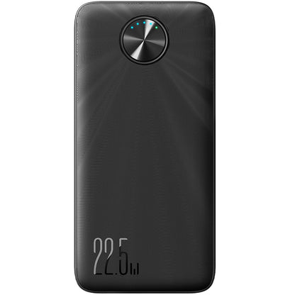External Battery Joyroom JR-PBF16, 20000mAh, 22.5W, QC + PD, 1 x USB-C - 2 x USB-A, Black 
