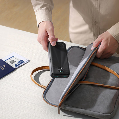 External Battery Joyroom JR-PBF16, 20000mAh, 22.5W, QC + PD, 1 x USB-C - 2 x USB-A, Black 