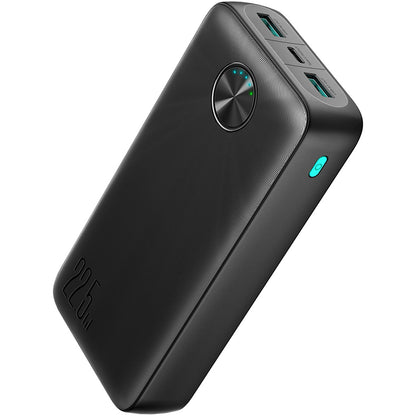 External Battery Joyroom JR-PBF16, 20000mAh, 22.5W, QC + PD, 1 x USB-C - 2 x USB-A, Black 