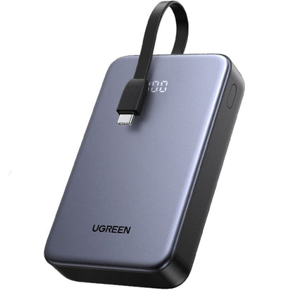 UGREEN PB505 External Battery, 20000mAh, 22.5W, QC + PD, 1 x USB-A - 2 x USB-C, Grey