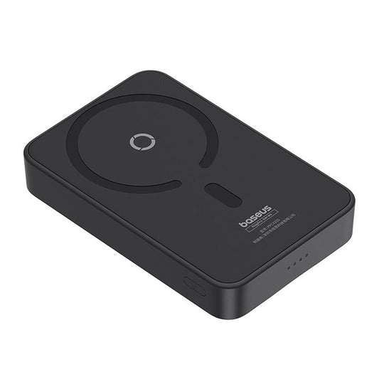 Baseus MagPro PPCXZ05 Wireless External Battery, 5000mAh, 20W, PD + FQI, 1 x QI - 1 x USB-C, Black P10064101123-00