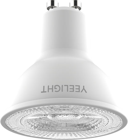 Yeelight W1 LED Bulb, Wi-Fi, GU10, 4.8W, 2700K, 350lm, Set of 4 pieces, White YLDP004 