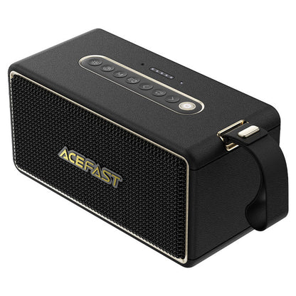 Acefast K3 Max Portable Bluetooth Speaker, 80W, RGB, Waterproof, Black