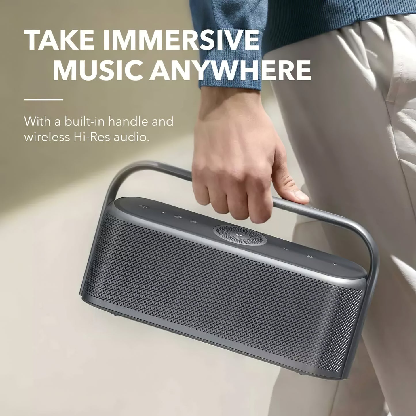 Portable Bluetooth Speaker Anker SoundCore Motion X600, 50W, Waterproof, Black A3130011 