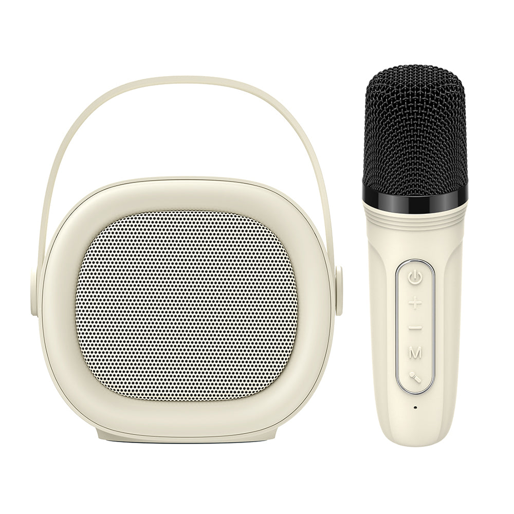 HAVIT SK819BT Karaoke Portable Bluetooth Speaker, 5W, Beige