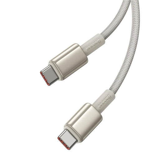 USB-C Data and Charging Cable - USB-C Baseus Tungsten Gold, 100W, 1m, Gold P10319800G21-00