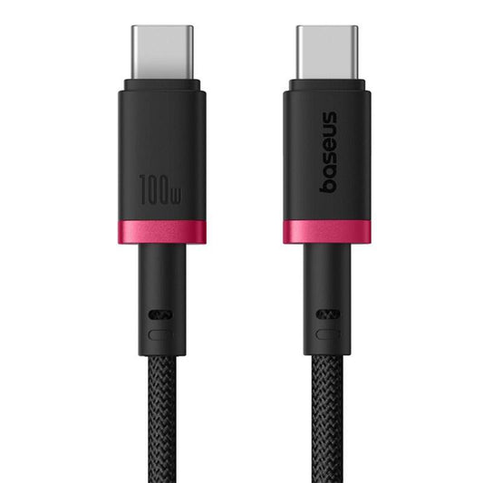 USB-C Data and Charging Cable - USB-C Baseus Dura Series, 100W, 1m, Red P10377803U01-01