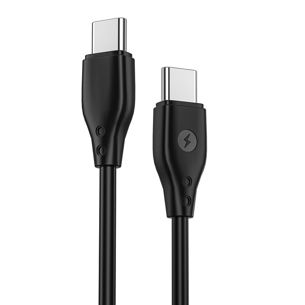 USB-C Data and Charging Cable - USB-C WiWu Wi-C002, 67W, 1m, Black 