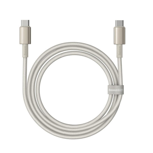 USB-C Data and Charging Cable - USB-C Baseus Tungsten Gold, 100W, 2m, Gold P10319800G21-01