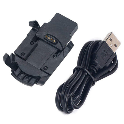 Techsuit TGC5 Charging Cable for Garmin Fenix 3 Sapphire / 3 HR / 3, USB-A, Black