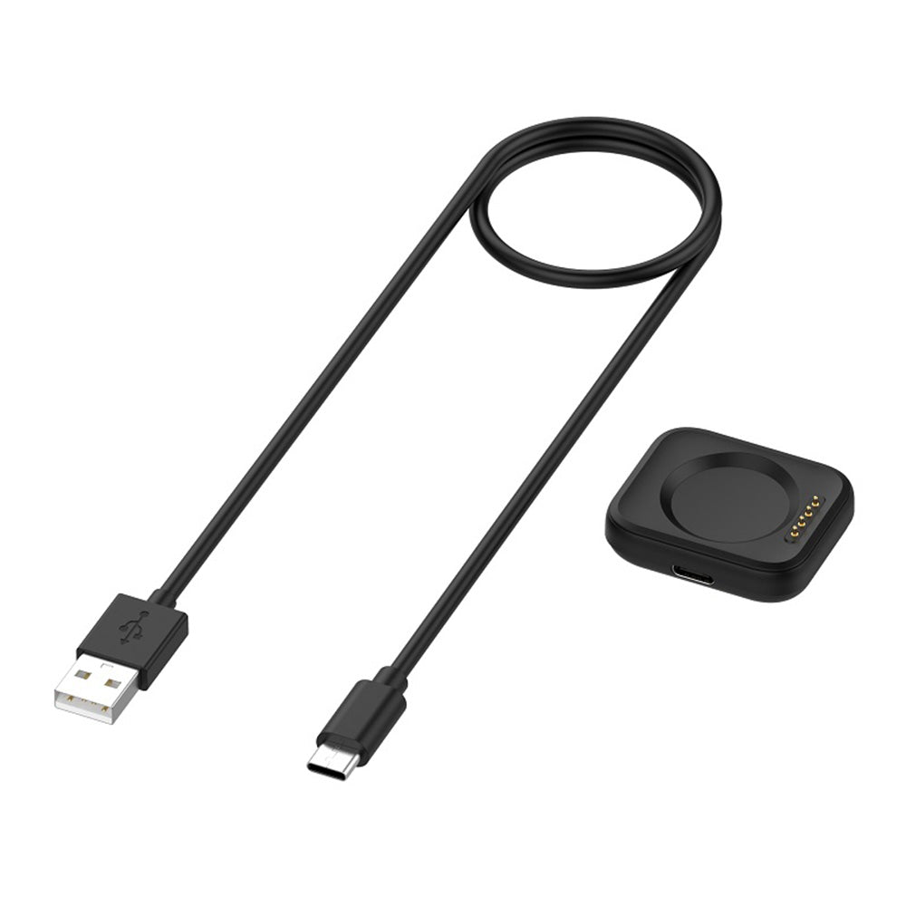 Techsuit TXC8 Charging Cable for Oppo Watch / OnePlus Watch Series, USB-A, Black