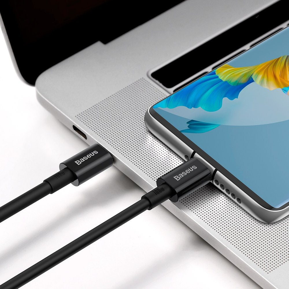 USB-C Data and Charging Cable - USB-C Baseus Superior Series, 100W, 2m, Black CATYS-C01