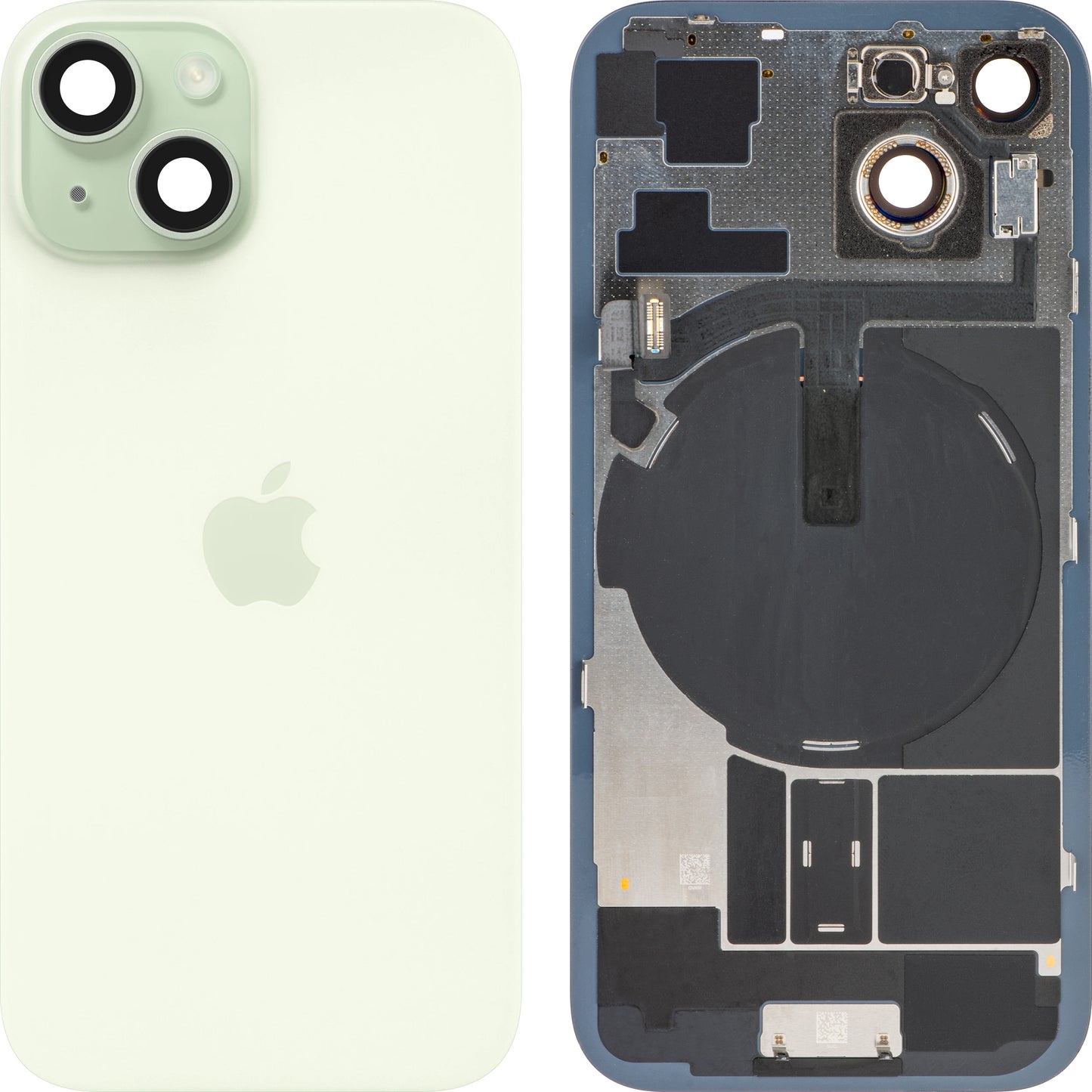 Apple iPhone 15 Battery Cover, Green, Swap