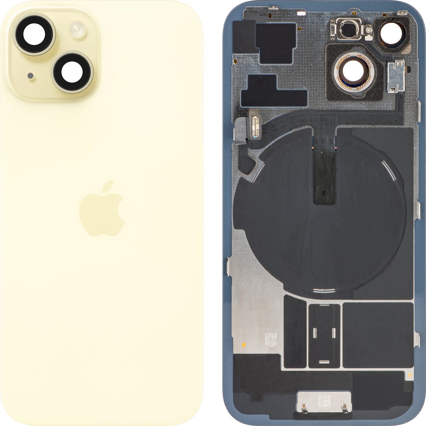 Apple iPhone 15 Battery Cover, Yellow, Swap
