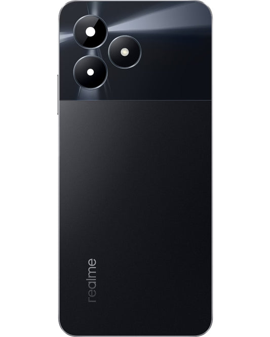 Realme C51 Battery Cover, Black (Carbon Black), Service Pack 621032000036