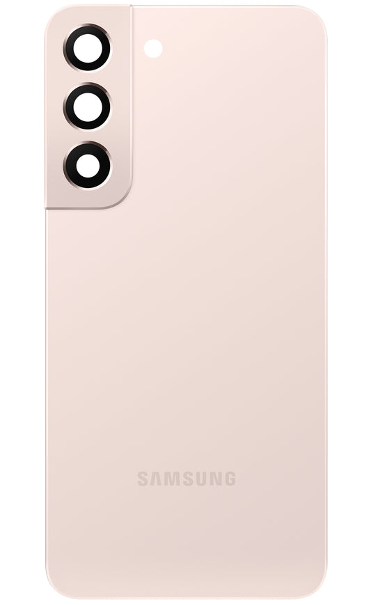Samsung Galaxy S22 5G S901 Battery Cover, Gold Pink, Service Pack GH82-27434D