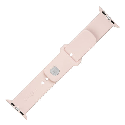 Fixed Silicone Sporty Strap for Apple Watch 42mm / 41mm / 40mm / 38mm Series, Pink