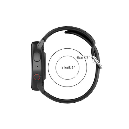 Techsuit W004 Strap for Samsung Galaxy Watch / Huawei Watch Series, 22mm, Black