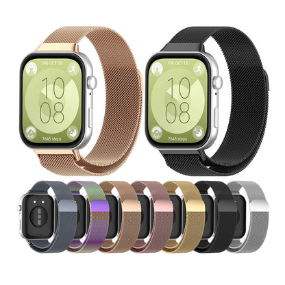 Techsuit W009 Strap for Huawei Watch Fit 4 Pro / Watch Fit 4 / Watch Fit 3, Rose Gold