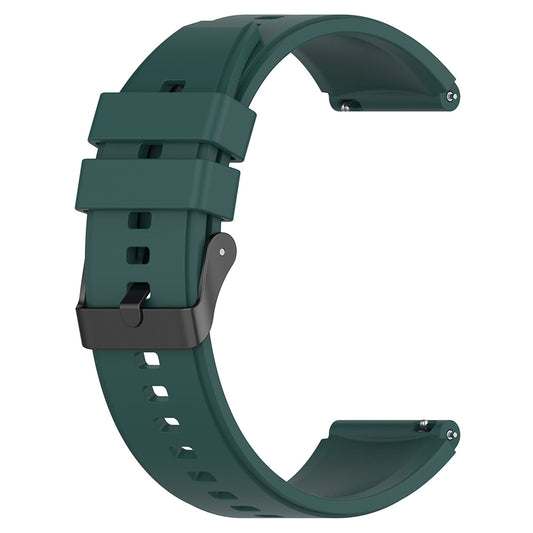 Techsuit W026 Strap for Samsung Galaxy Watch / Huawei Watch Series, 20mm, Dark Green