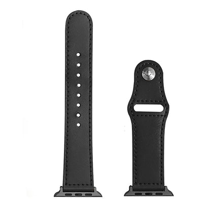 Techsuit W033 Strap for Apple Watch 42mm / 41mm / 40mm / 38mm Series, Black