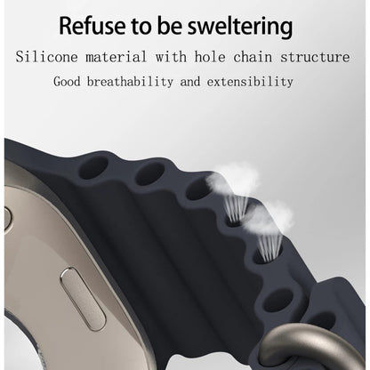 Techsuit W038 Strap for Apple Watch 42mm / 41mm / 40mm / 38mm Series, White