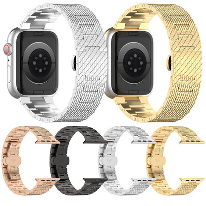 Techsuit W052 Strap for Apple Watch 42mm / 41mm / 40mm / 38mm Series, Gold