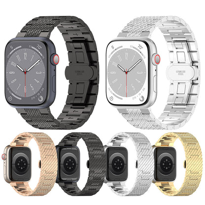Techsuit W052 Strap for Apple Watch 49mm / 46mm / 45mm / 44mm / 42mm Series, Silver
