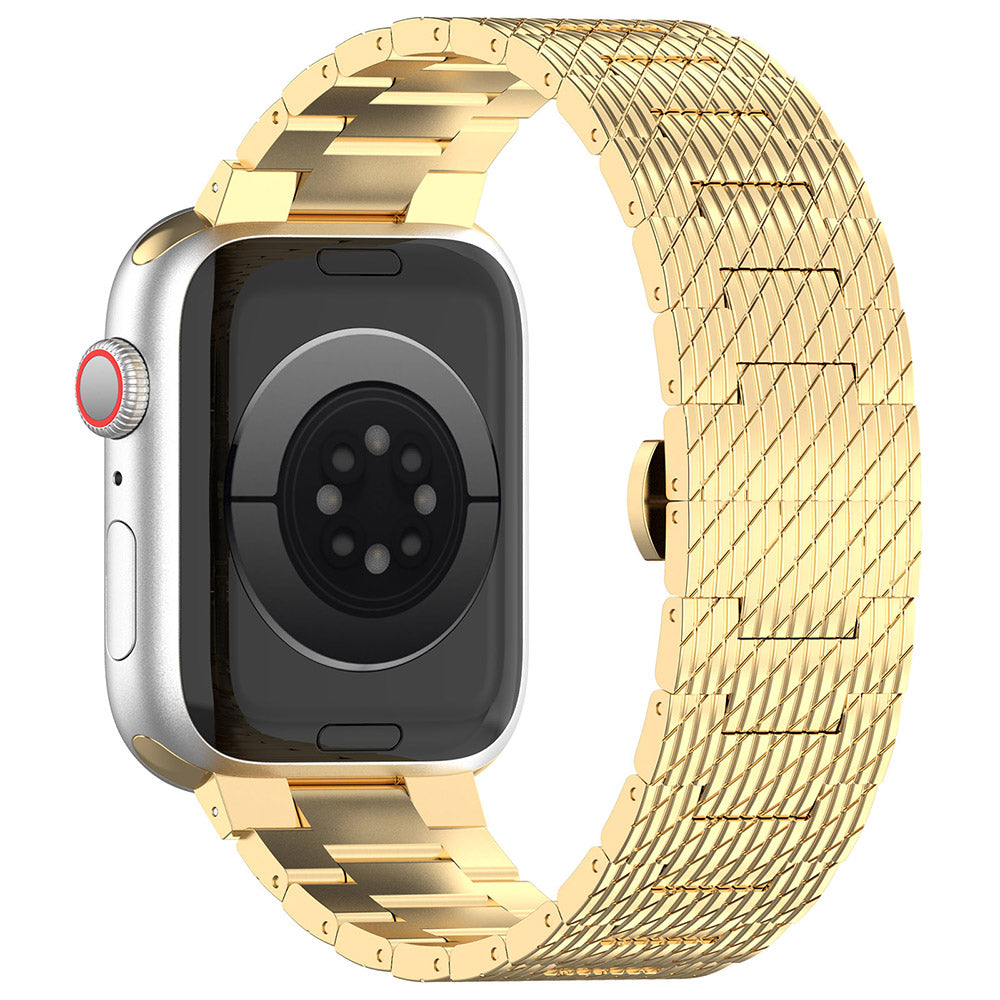 Techsuit W052 Strap for Apple Watch 49mm / 46mm / 45mm / 44mm / 42mm Series, Gold
